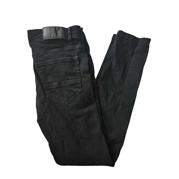 Arketype Jeans Mens 34 X 30 Black Slim Fit Distressed Denim Distressed - Picture 5 of 6
